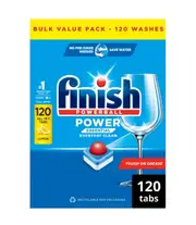 Finish Power Dishwashing Tablets 120 Pack