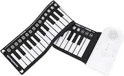Kisangel Portable Key Roll Up Piano Keyboard Hand Roll Electronic Folding Travel Piano for Beginners Lightweight and Compact Design for Music Practice and Learning