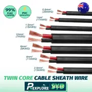 Twin Core Wiring Oxygen Free Cooper Cable Car Solar Speaker Cord Extension Wire