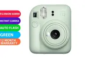 FUJIFILM INSTAX MINI 12 Instant Film Camera (Mint Green) - BRAND NEW