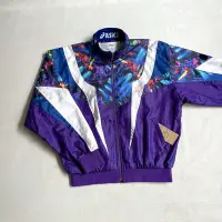 在飛比找Yahoo!奇摩拍賣優惠-日本經典 ASICS Rave Track Jacket 台