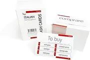 200 Italian Verb Conjugation Present Tense Flash Cards - Full Examples in Both Italian and English