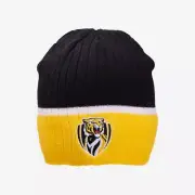 AFL Boundary Rib Beanie - Richmond Tigers - Winter Hat
