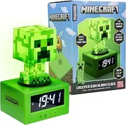 Paladone Minecraft Creeper Digital Alarm Clock