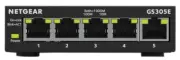 NETGEAR - 5 Port Gigabit Ethernet Managed Plus Desktop Switch