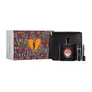 Yves saint laurent Black Opium gift set Eau de parfum women 50 ml, mascara 2 ml and black cosmetic bag
