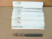 NEW lot of 6 USA 7/16" fractional twist drill HSS