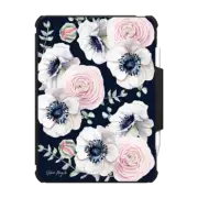 iPad Pro 11-inch (M4) Impact Folio Case Navy Blossom Love by Nature Magick