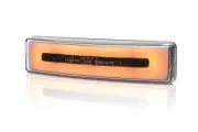 2x AMBER NEON LED Front Visor Lamps SCANIA 4 5 Series P R Cab 95-10, 6 R 2010>