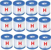 Intex 12 x Filter Cartridge replacement Size H INTEX FILTER PUMP 29007