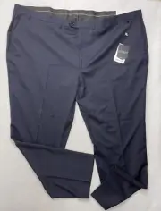 Ralph Lauren Mens Edgewood Ultraflex Suit Pants Size 50Wx32L Blue Wool New