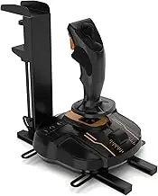 DIWANGUS UK Hotas Desk Mount 1pcs, Joystick Desk Mount for Flight Sim Game Joystick Suitable for Thrustmaster T16000M FCS/TCA/T.Flight HOTAS 1/4, for Logitech G X52/X52 Pro/X56(Joystick NOT INCLUDED)