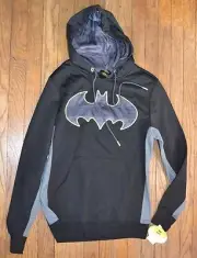 Batman LOGO Pull Over Hoodie Sweatshirt Adult Mens Official Licensed DC Comics