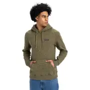 Quiksilver Keller Hoodie Mens in Aloe Heather - Size -