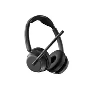 EPOS 1001130 IMPACT 1060 Duo Bluetooth Headset, For PC/Softphone, USB-C Connection, BTD 800a Dongle Included