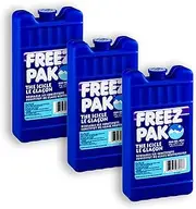 Lifoam Industries LLC Freez Pak (3 Pack) Reusable Ice Packs, Small