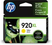 HP 920XL Yellow Ink 700 Page Yield for OJ 6000 & 6500