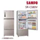 加碼贈【SAMPO聲寶】580公升一級能效變頻三門冰箱 炫麥金 SR-C58DV-Y7_廠商直送