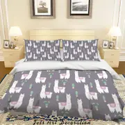 3D Luma Pattern Quilt Cover Set Bedding Set Pillowcases 110