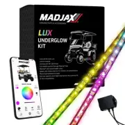 MadJax LED Golf Cart Underglow Accent Neon RGB3 Light Strip Underbody Kit 12V