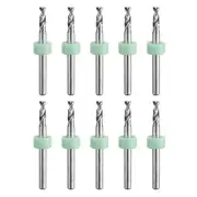 2.75mm Tungsten Carbide CNC Engraving Print Circuit Board PCB Drill Bits 10 Pcs