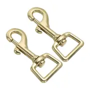 Lobster Clasp Keychains, 2Pcs 20mm Oval Clasps Swivel Trigger Snap Hook