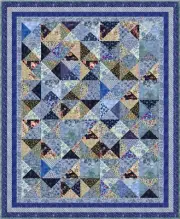 KEW GARDENS - 67" x 52" - Quilt-Addicts Pre-cut Patchwork Quilt Kit