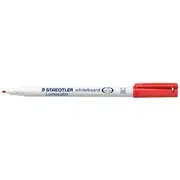 Staedtler Lumocolor Whiteboard Pen Bullet Red