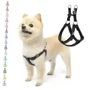 No Pull Dog Harness Soft Adjustable Basic Nylon Step in Puppy X-Small Black