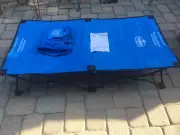 (New In Box) Regalo "My Cot “ Portable Toddler Bed w/ Fitted Sheet - Royal Blue