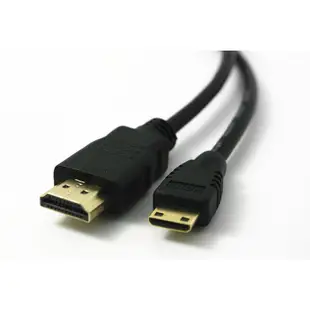 mini hdmi 轉 標準hdmi 轉接線 連接線 1.5米 1.4版 24k鍍金 (10折)