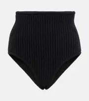 [Alaia] Alaïa Wool and cashmere-blend briefs AU 16 black