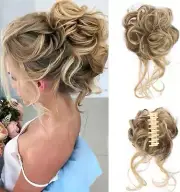 AOSIWIG Messy Bun Hair Piece hair bun Curly Bun hair bun extension hair Piece...