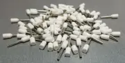25/50/100Pcs E7510 20AWG 0.75mm² WHITE Insulated Ferrule Bootlace Terminal