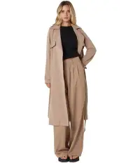 [Sass] Zina Trench Coat in Beige