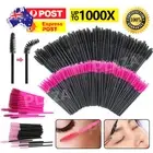 50-1000pcs Disposable Mascara Wands Eyelash Brush Applicator Extension Spoolies
