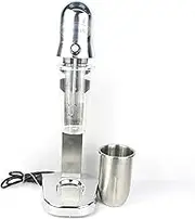 Electric Milk Shaker Machine 2 Speeds Milkshake Maker Blender Drink Mixer Stainless Steel Milkshake Machine Frappe Mixer For Snow Smoothies Cocktails Protein Shaker 20000 RPM