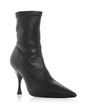 Larroude Women's Mini Georgia Pointed Toe Booties