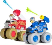 PAW Patrol: Rescue Wheels Chase & Marshall’S Toy Trucks with Projectile Launc...