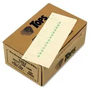 Tops Full Payroll Time Card - 9" X 3.50" Sheet Size - Manila - 500 / Box