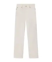 Frame Straight Leg Jeans 24 White