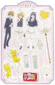 Tees Factory CS-5581304CA Cardcaptor Sakura Character Plate, Clear Card H 5.5 x W 3.5 x D 0.1 inches (140 x 90 x 3 mm)