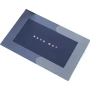 Super Absorbent Floor Mat Soft Quick-Drying Non-Slip Diatom Mud Bath Floor Mat - Navy