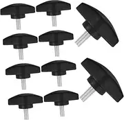 Yardwe 10 Pcs Handle Clamping Knob Thumb Screw Securing Screws for Microphone Stand Height and Angle for Versatile Recording Easy to Transport and Store