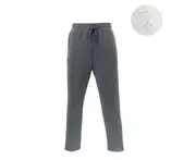 FIL Mens Sherpa Fleece Track Pants - Dark Grey