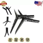 Complete Vizio TV Stand Legs Set with Screws for 40” Models - Black Design