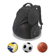 Foldable Ball Holder Mesh Bag for Basketball Volleyball & Football Detachable...
