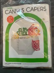 Canvas Capers Vintage Clip Cluck Coupon Holder #211