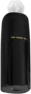 Cylinder Tissue Box for Car - Tube Tissue Box | Round Tissues Box Container | Refillable Round Tube Tissue Container | Vehicle Tissue Cylinder Box | Compact Travel Tissues Box for Car Home Workplace
