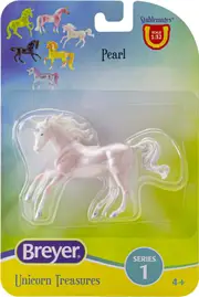 Breyer Horses Unicorn Treasures Single Pearl Colour 1:32 Stablemates Scale 6928Pearl